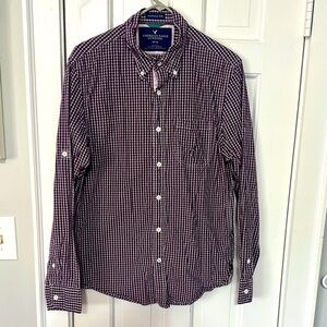American eagle outfitters long sleeve button men’s shirt size medium